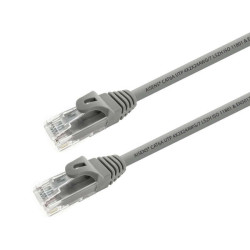 Cabo de rede Aisens RJ45 LSZH Cat.6A 500 Mhz UTP AWG24 Network - 0.25m - Sem halogéneo - 10 Gigabit/s - Cor Cinzento
