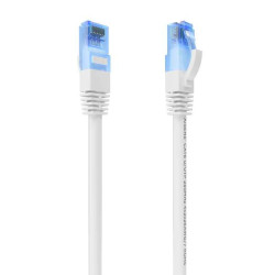 Cabo de rede Aisens RJ45 Cat.6 UTP AWG26 CCA - 0.5m - Cor Branca