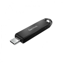 Sandisk Ultra USB-C 3.1 Gen1 256GB 150MB/s Memória - Preto (Pendrive)