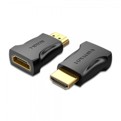 Vention HDMI macho para HDMI fêmea 4K Adapter - Cor preta