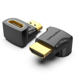 Vention HDMI macho para HDMI fêmea 90º 4K - Cor Preto