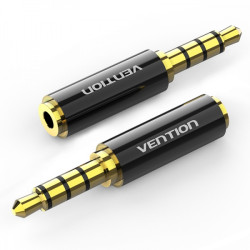 Vention Adapter Jack 3.5 Macho para Jack 2.5 Fêmea - Cor Preto