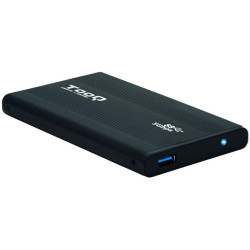 Tooq caixa HDD/SDD Externo 2.5" até 9.5mm SATA USB 3.0 - Cor Preto