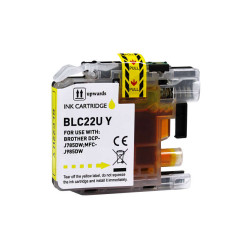 Brother LC22U Tinteiro Genérico Amarelo - Substitui LC22UYBP