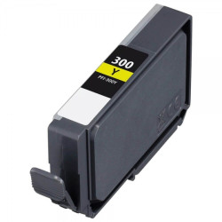 Canon PFI300 cartucho de tinta pigmentado genérico amarelo - Substitui 4196C001/PFI300Y