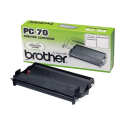 Brother PC70 Original Thermal Transfer Cartucho e Rolo - 1 Rolo