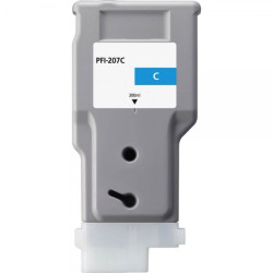 Canon PFI207 Cartucho de tinta genérico ciano - Substitui PFI207C/8790B001
