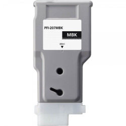 Canon PFI207 Matte Black Genérico Pigment Ink Cartridge - Substitui PFI207MBK/8788B001