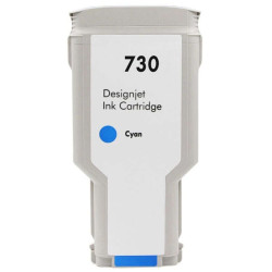 HP 730 Ciano Cartucho de Tinta Genérico - Substitui P2V68A/P2V62A