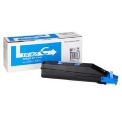 Kyocera TK855C Ciano Cartucho de Toner Original - 1T02H7CEU0/TK855C