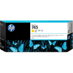 HP F9K02A Amarelo Cartucho de Tinta Original - 745