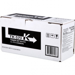 Kyocera TK570K Preto Cartucho de Toner Original - 1T02HG0EU0/TK570K