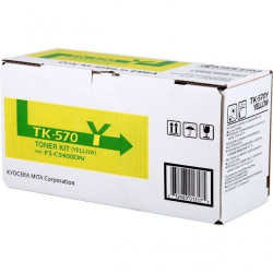 Kyocera TK570Y Amarelo Cartucho de Toner Original - 1T02HGAEU0/TK570Y