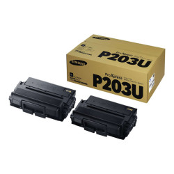Samsung MLT-P203U Preto Pack de 2 Cartuchos de Toner Originais - SV123A