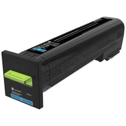 Lexmark CS820 Ciano Cartucho de Toner Original - 72K2XC0/72K2XCE