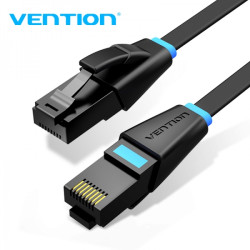 Vention RJ45 UTP Cat.6A Cabo de Rede - 1.5m - Cor Preto