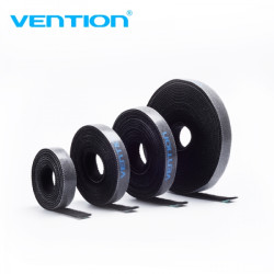 Tira Organizadora de Cabo Vention - 3m - Cor Preto