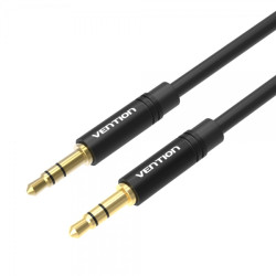 Vention Stereo Jack 3.5 Macho para Jack 3.5 Cabo Macho - 1m - Cor Preto