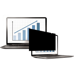 Fellowes Privacy Screen Filter - Vista lateral escurecida a partir de 30º - Protege de poeira e riscos - Reduz o brilho - Fácil 