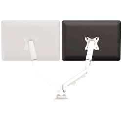 Kit de conversão Fellowes Eppa para monitor duplo - Até 39" e 8kg - Ajustável com mola a gás - Cor Branco