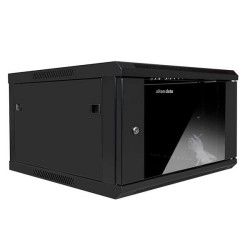 Aiten Data AI6618S Armário de Parede 18U Deep 600 - Porta de Vidro - Fechadura de Segurança - sem Acessórios - Cor Preto