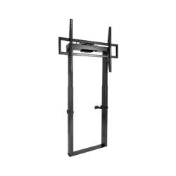 Suporte Elétrico Fixo de Piso Tooq "Titan" 55-100" - Cor Preto