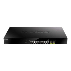 Switch Semi-Gerenciado D-Link 8 Portas 2.5G + 2 Portas 10G/1G PoE