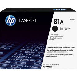 HP CF281A Preto Cartucho de Toner Original - 81A