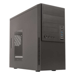 Caixa Unykach Caviar 6K Micro ATX - Tamanho do disco suportado 3.5", 2.5" - USB-A 3.2/2.0, USB-C, Áudio, Leitor de Cartão