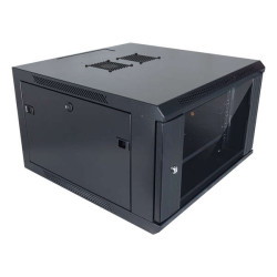 Aiten Data AI6415 Armário de Parede 15U Profundidade 450 - Porta de Vidro - Fechadura de Segurança - Inclui Bandeja Fixa e Vento