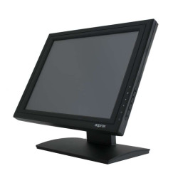 Monitor táctil LED de Approx 15" para POS 1024 x 768 - Resposta de 5ms - Ângulo de visão de 160º - USB, VGA - VESA