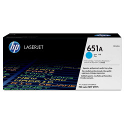 HP CE341A Ciano Cartucho de Toner Original - 651A