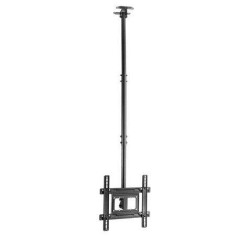Suporte de teto Cromad para TV de 32"-70" - Inclinável e giratório - Gerenciamento de cabos - Peso máximo 50kg - VESA 400x400mm