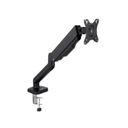 Suporte de Mesa Tooq Ecran - Giratório - Inclinável - 1 Braço 17-32 - Cor Preto