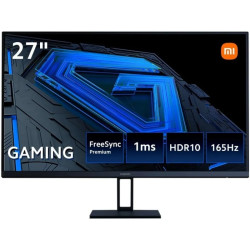 Xiaomi G27i LED IPS Monitor Gaming 27" Full HD 1080p 165Hz FreeSync Premium - Resposta 1ms - Proporção 16:9 - Ângulo de visão de