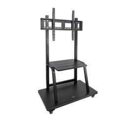 Rodas de Apoio de Piso Tooq "Colossus" 37-100" - Cor Preto