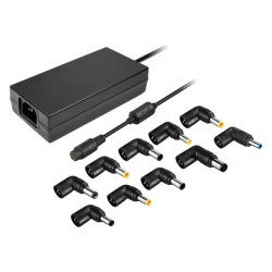 Leotec Carregador Automático Universal para Laptop 120W - 10 Conectores Diferentes
