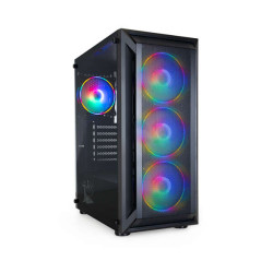 Tooq caixa Gaming Semitower TQGCC101-B "Ragnärok" - Cor Preto