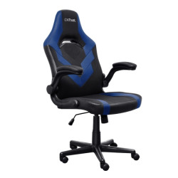 Trust GXT 703B Riye Gaming Chair - Braços - Rodas de Nylon - Classe 4 Pistão a Gás - Base Metálica - Peso Máximo. 140Kg - Cor Pr