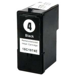 Lexmark 4 Preto Cartucho de Tinta Genérico - Substitui 18C1974E