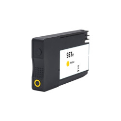 HP 937e XL Amarelo Cartucho de Tinta Genérico - Substitui 4S6W8NE/4S6W4NE