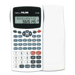 Calculadora científica Milan M240 de 10+2 dígitos - Ecrã de 2 linhas - 240 funções integradas, incluindo 124 funções científicas