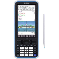 Casio FX-CP400 Calculadora Cientifica Grafica 3D - Ecrã Tactil a Cores - Graficos 3D - Desenho Simultânio de até 100 Curvas