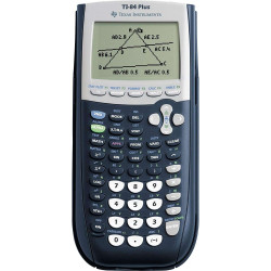 Texas-Instruments TI-84 Plus Calculadora Grafica - Ecrã 8 Lineas por 16 Caracteres - Soporta Programacion - 12 Aplicaciones 