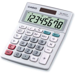 Calculadora financeira de secretária Casio MS88ECO