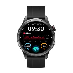 Realme Watch S2 Smartwatch Ecrã Amoled 1,43" - IP68 - Bateria com duração até 20 dias - Corpo em aço inoxidável - Preto
