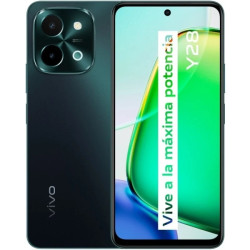 Vivo Y28 Ecrã de 6,68" - 4GB - 128GB - Câmara de 50MP - Bateria de 6000mAh - Suporta carregamento de 44W - Cor verde