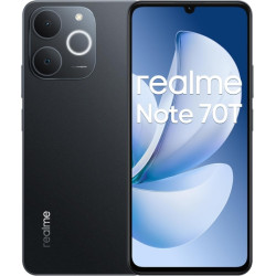 Realme Note 70T Ecrã Amoled 6,75" - 90Hz - 4GB - 256GB - Bateria de 6000mAh - Cor Preto