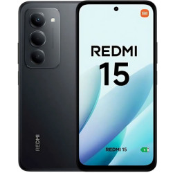 Xiaomi Redmi 15 Ecrã de 6,9" - 6GB - 128GB - Câmara principal de 50MP - Bateria de 7000mAh - Cor preta