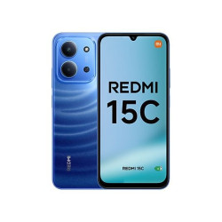 Xiaomi Redmi 15C Ecrã de 6,9" - 4GB - 128GB - Câmara principal de 50MP - Bateria de 6000mAh - Cor azul